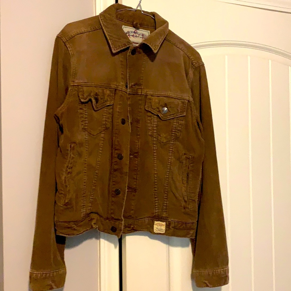 Abercrombie Brown Corduroy Jacket Men’s Small